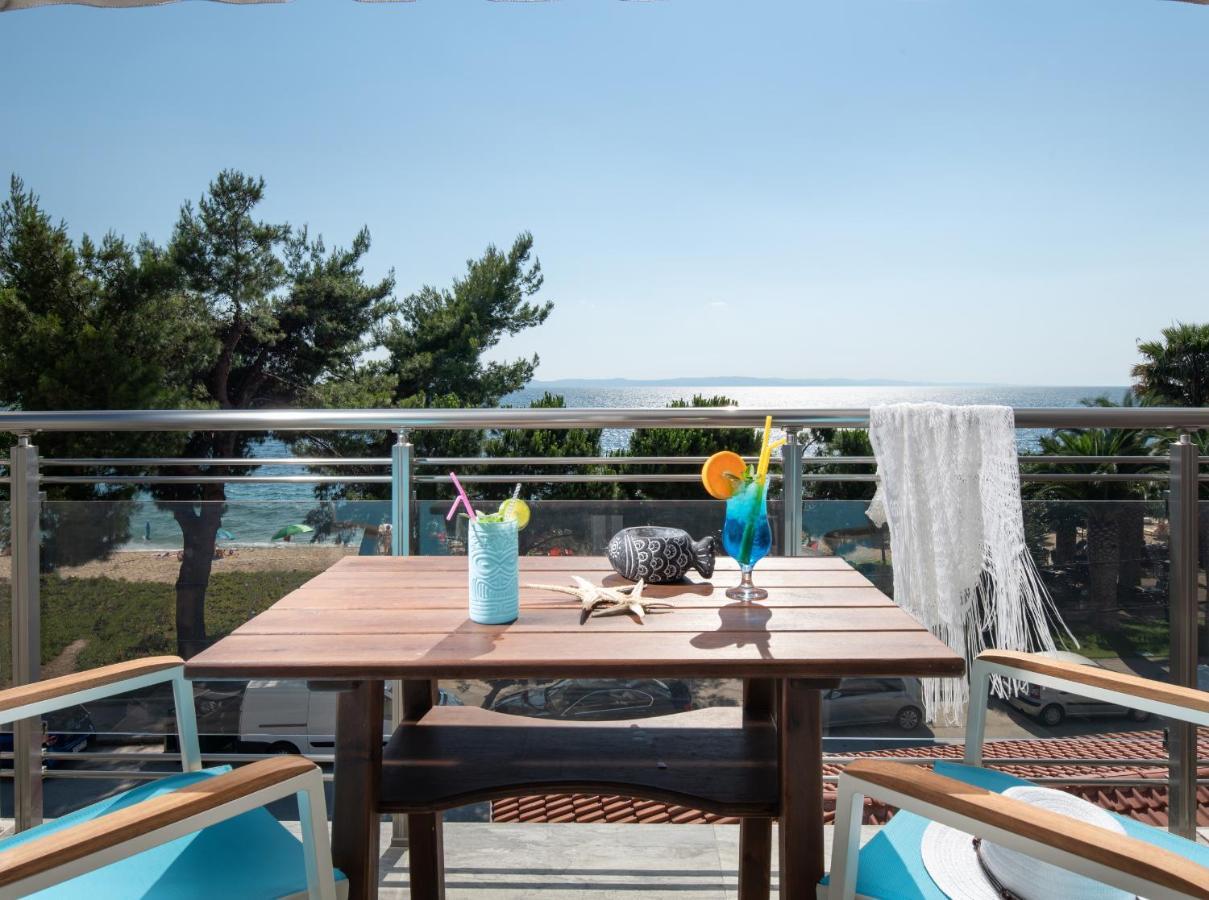 Sunset Studios - Suites With Seaview & Back Side Apartements Torone Exterior foto